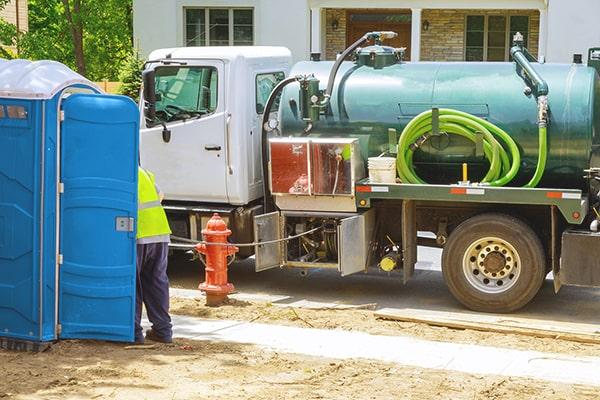 employees at Dayton Porta Potty Rental